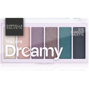 Gabriella Salvete Eyeshadow 6 Shades Palette paleta farduri de ochi - imagine 2